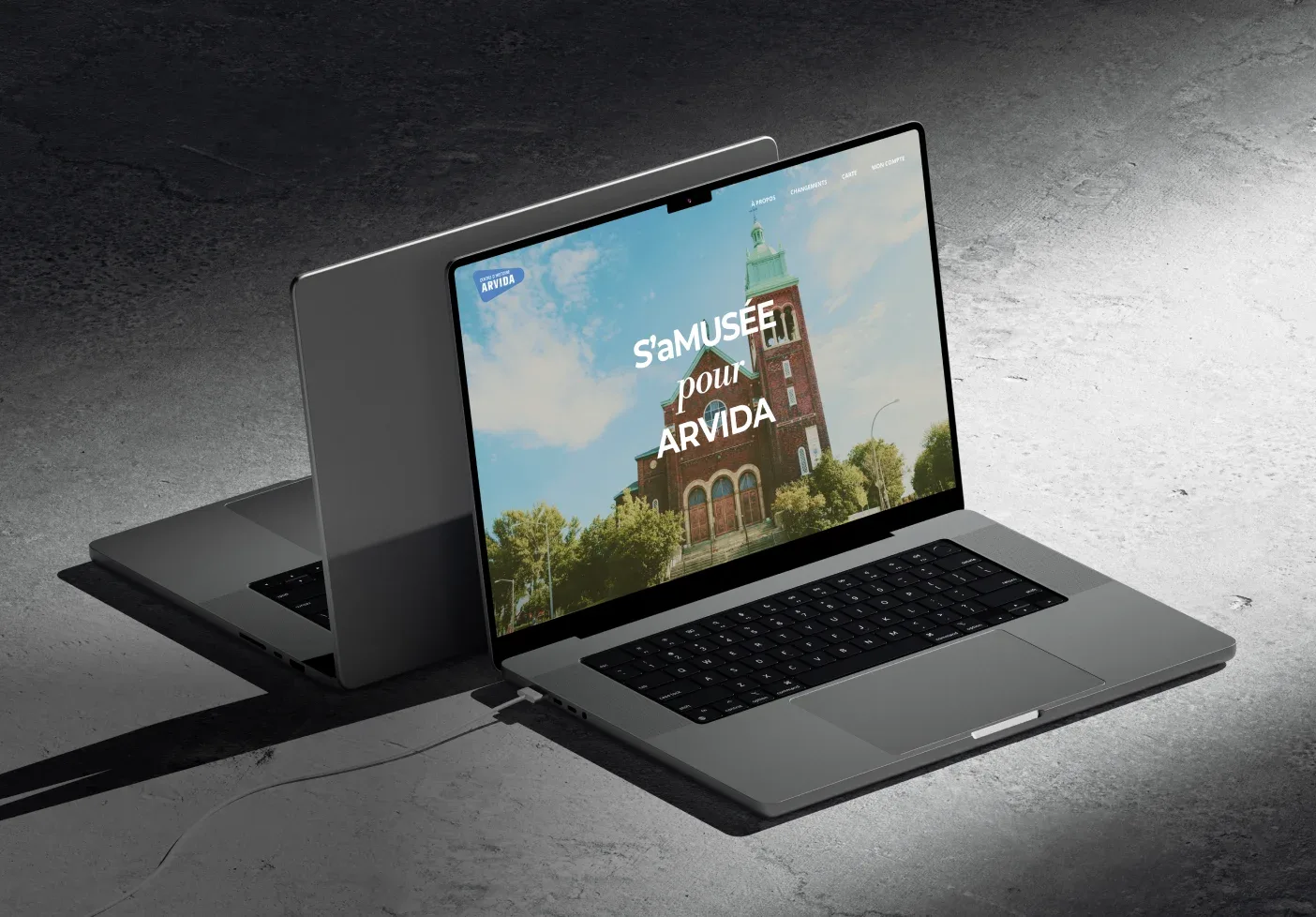 Projet du site d'arvida